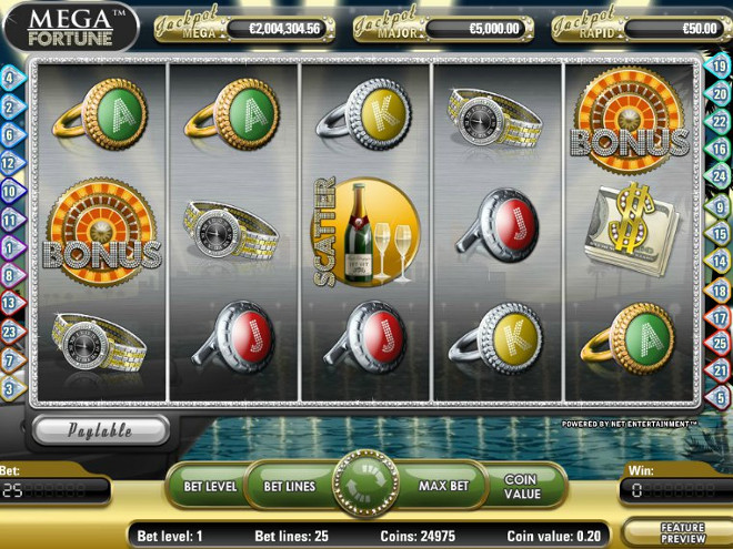 Игровой автомат Mega Fortune - настоящая роскошь и богатое будущее