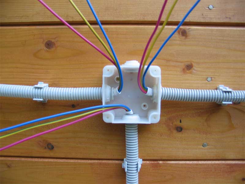 Монтаж электрического кабеля
