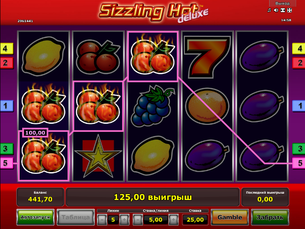 Игровой автомат Sizzling Hot Deluxe - новые возможности слота в казино Вулкан