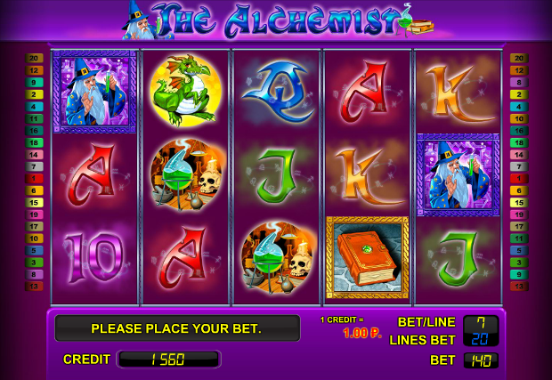 Игровой слот The Alchemist - щедрые игровые автоматы х-казино ждут вас
