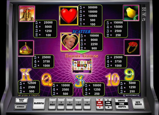 Побеждай в игровой автомат Queen of Hearts, скачать Вулкан Платинум на любой девайс