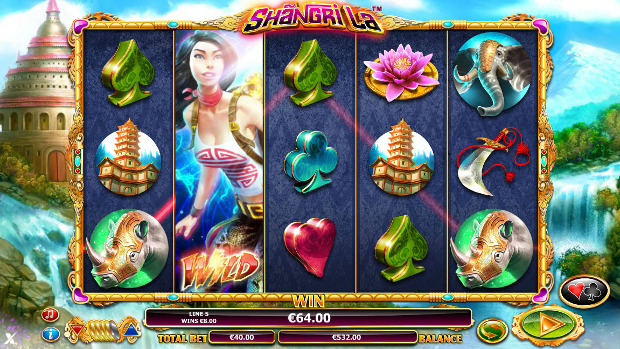 Игровой автомат Shangri La - фортуна на стороне игроков в казино Вулкан Плей