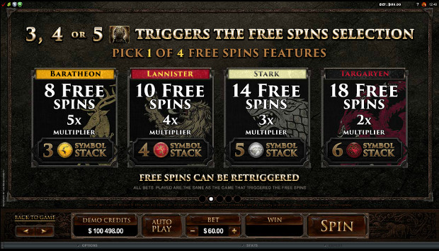 Игровой автомат Game of Thrones - бесплатно тренируйся в Вулкан казино онлайн
