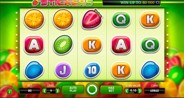 Игровой автомат Stickers - играй в однорукие бандиты без регистрации в Фараон казино