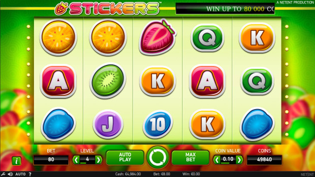Игровой автомат Stickers - играй в однорукие бандиты без регистрации в Фараон казино