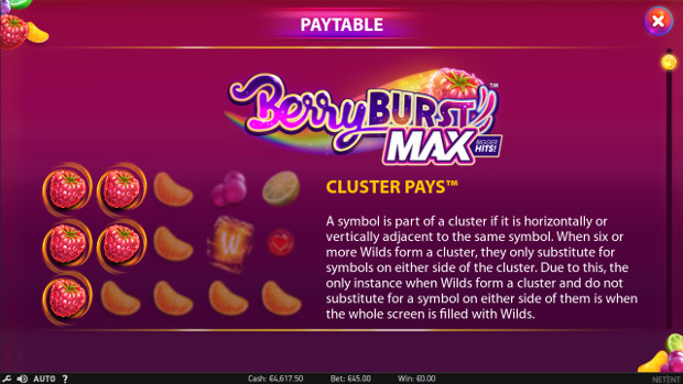 В игровые автоматы Вулкан Платинум крупно побеждай, особенно в слоте Berryburst Max