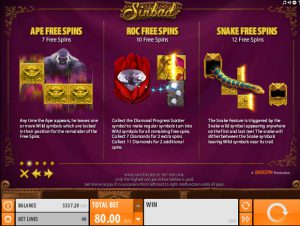 Игровой автомат Sindbad - в казино Вулкан по крупному выиграй