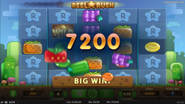 Игровой автомат Reel Rush - сорви джекпот в казино Азино 777