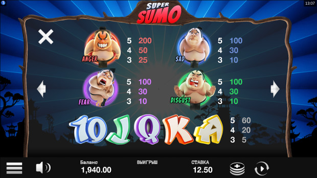 Игровой автомат Super Sumo - играть онлайн на сайте Казино X