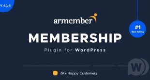 ARMember v5.0 NULLED – плагин членства WordPress