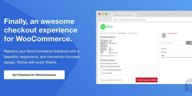 Checkout for WooCommerce v6.1.6 NULLED - оптимизированный шаблон оформления заказа для WooCommerce