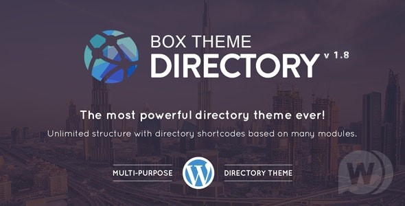Directory v1.8 NULLED - шаблон каталога недвижимости WordPress