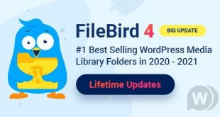 FileBird v4.9.3 - плагин организации медиатеки WordPress