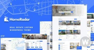HomeRadar v1.0.4 - тема WordPress по недвижимости