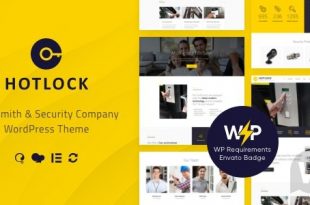 HotLock v1.3.4 | Locksmith & Security Systems WordPress Theme + RTL