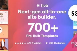 Hub v1.5.0.2 NULLED - адаптивная многоцелевая тема WordPress