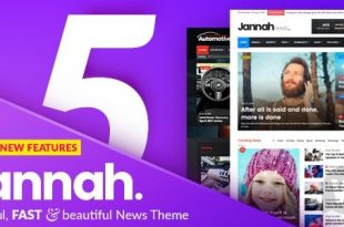 Jannah News v5.4.9 NULLED - новостной шаблон WordPress