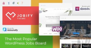 Jobify v4.0.3 - WordPress шаблон для сайта с вакансиями