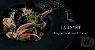 Laurent v2.6.1 NULLED - элегантная ресторанная тема WordPress
