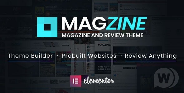 Magzine v1.5 - Elementor тема новостного сайта или обзорника