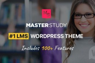 Masterstudy v4.3.8 NULLED - шаблон на тему образования WordPress