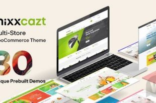Mixxcazt v1.5.2 - творческая многоцелевая тема WooCommerce