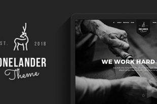 OneLander v2.4.13 | креативная тема WordPress для лендинга