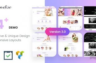 Paradise v3.0.1 - Multipurpose Spa & Beauty WordPress Theme