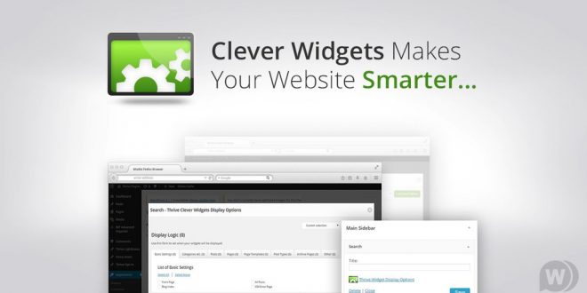 Thrive Clever Widgets v2.5 NULLED - умные виджеты для WordPress