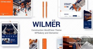 Wilmër v2.7 NULLED - строительная тема WP