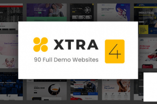 XTRA v4.4.5 NULLED - универсальный WordPress шаблон