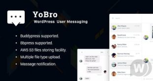 YoBro v2.3 - плагин персональных сообщений WordPress